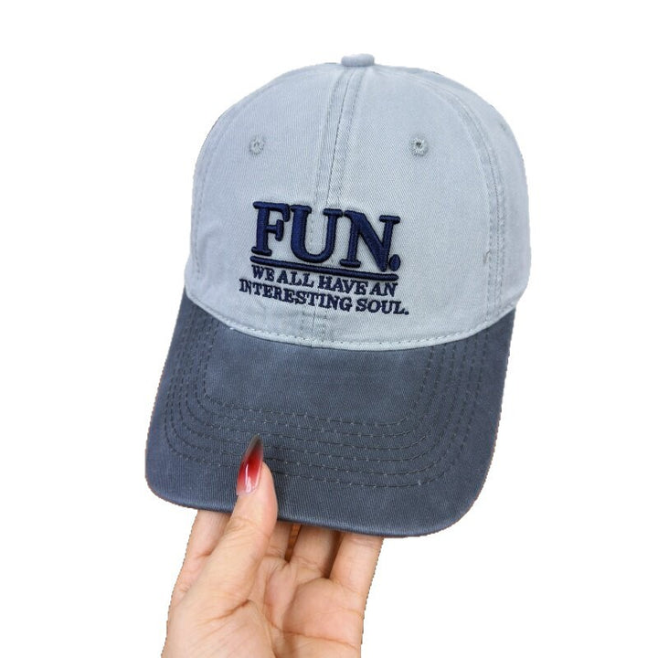 Women's Fun Embroidered Cap Bowlift