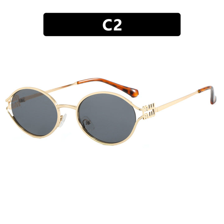 Ladies elegant oval sunglasses Bowlift