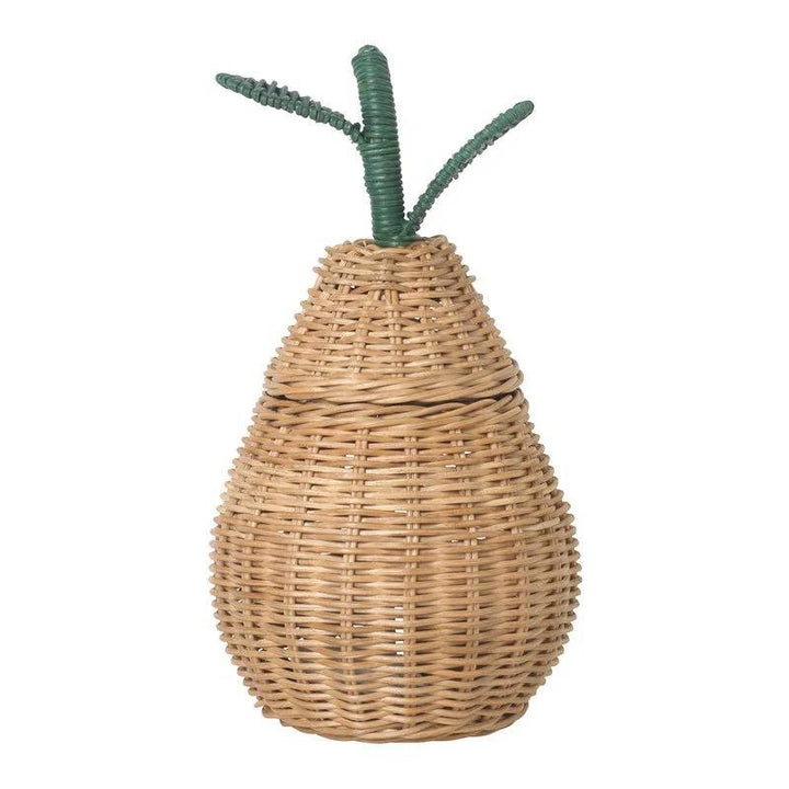 Decorative Woven Storage Container with Lid Bowlift