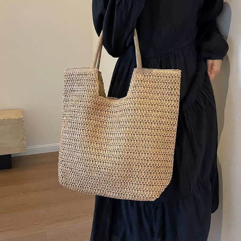 Handmade Macrame Beach Bag Bowlift