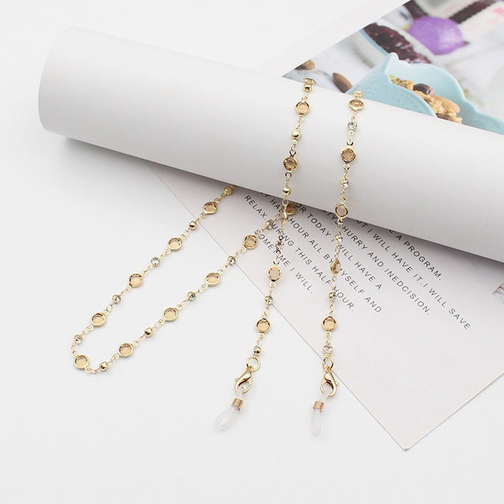 Elegant Crystal-Embellished Eyewear Chain Bowlift 1788159829