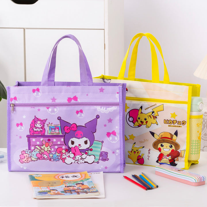 Cute Character-Printed Tote Bag Bowlift