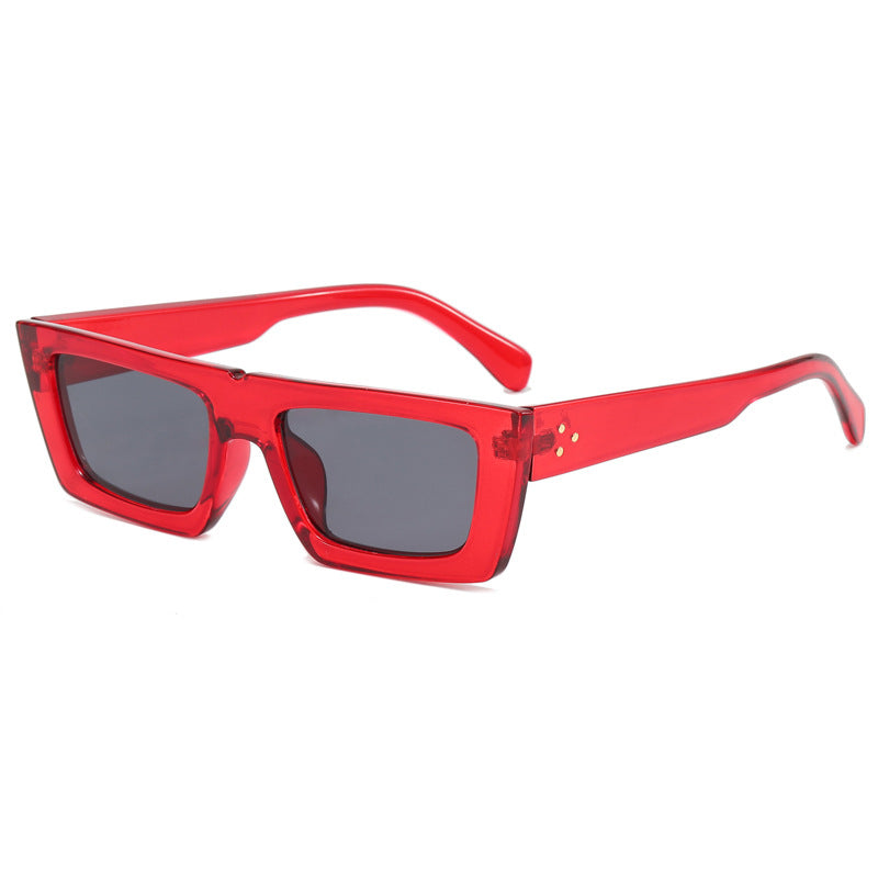 Women's fashionable square designer sunglasses with polarized lenses Bowlift