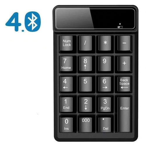 Bluetooth Numeric Keypad with Touch Functionality Bowlift
