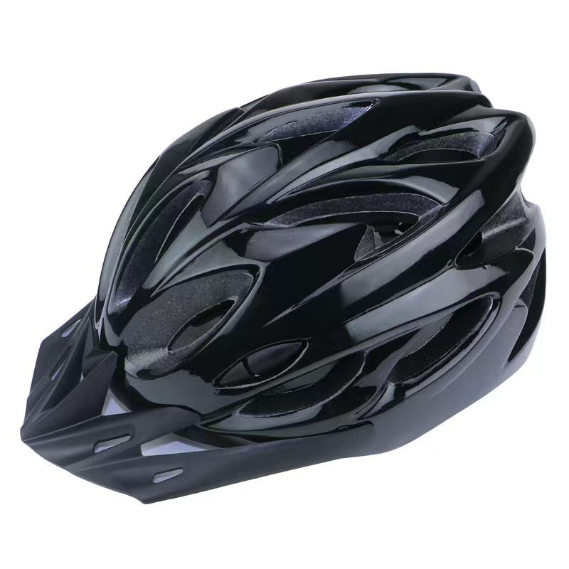 ventilated in-mold mountain cycling helmet with detachable visor and micro-adjust fit Bowlift
