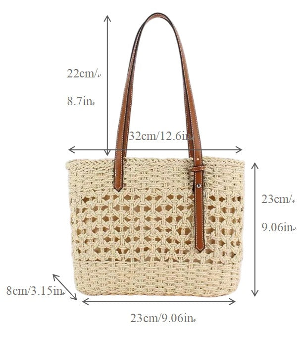 Handmade Macrame Tote Bag Bowlift