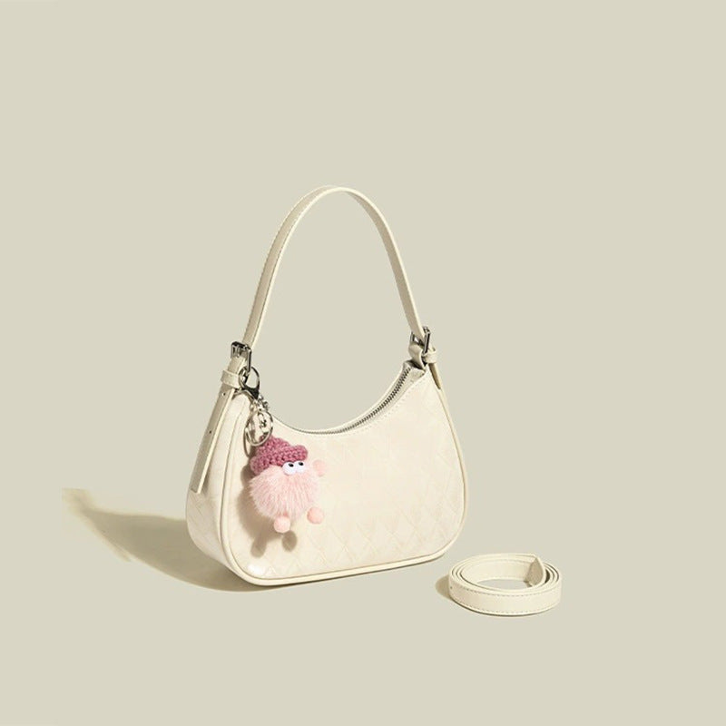 Stylish Quilted Hobo Bag Bowlift