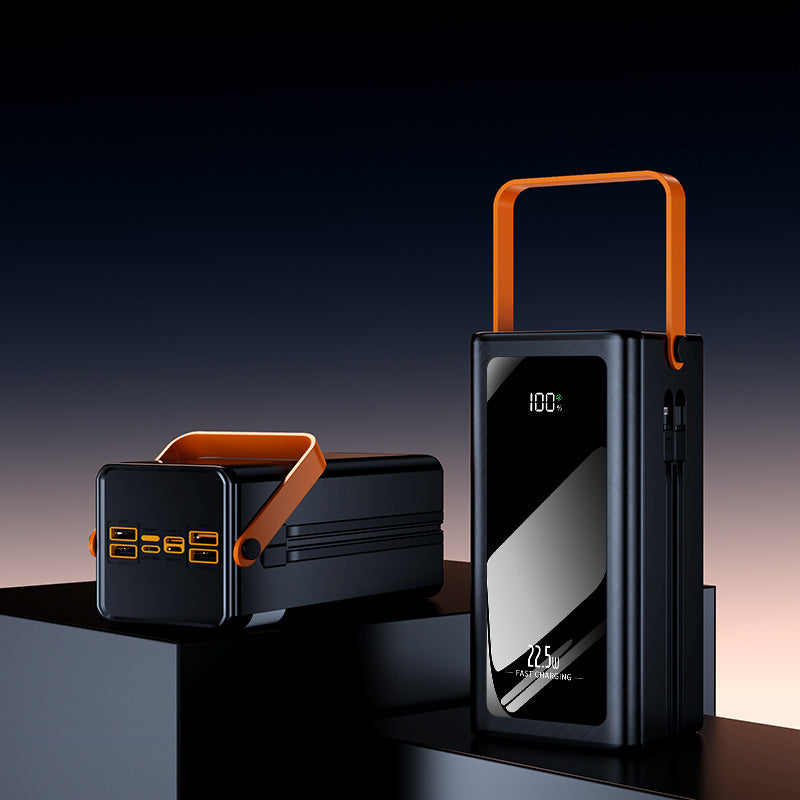 Portable power bank with innovative fast charging function and digital battery level indicator Bowlift