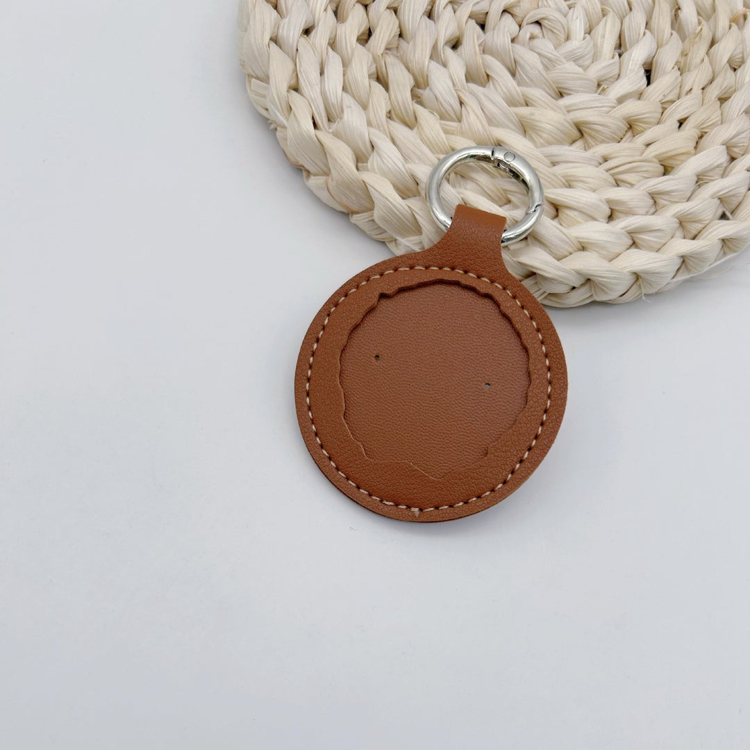 Personalized Leather Keychain Bowlift