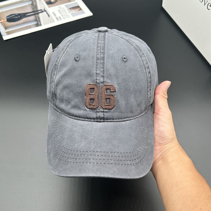 Men's Cotton Adjustable Baseball Cap Bowlift