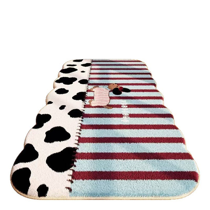 Playful Animal-Themed Bath Mat Bowlift