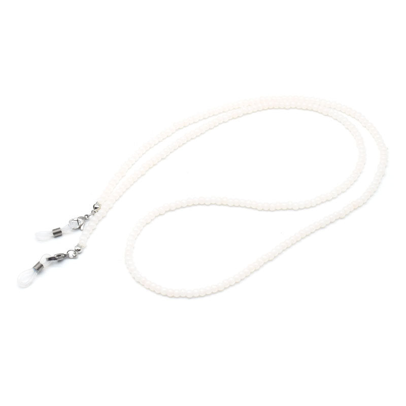 Elegant Beaded Eyewear Retainer Chain Bowlift