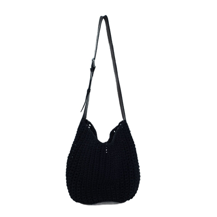 Handcrafted Crossbody Bag in Elegant Macrame Style Bowlift