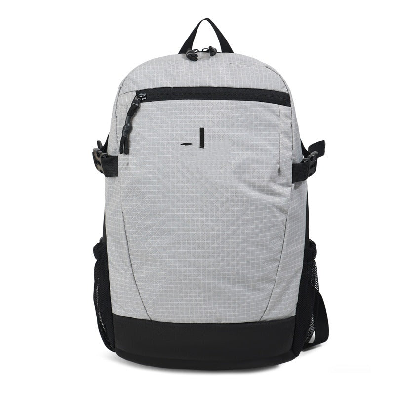 Practical backpack with multifunctional mesh side pockets Bowlift