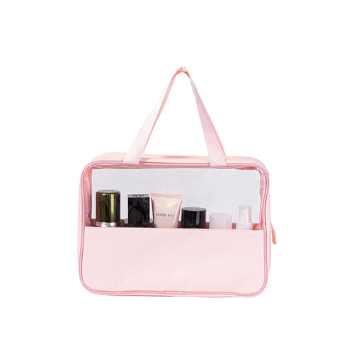 Cosmetic bag with transparent compartments Bowlift