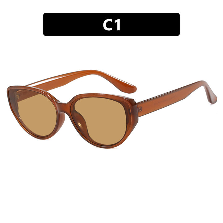 Ladies Cat-Eye Sunglasses with fashionable tortoiseshell pattern and UV protection Bowlift