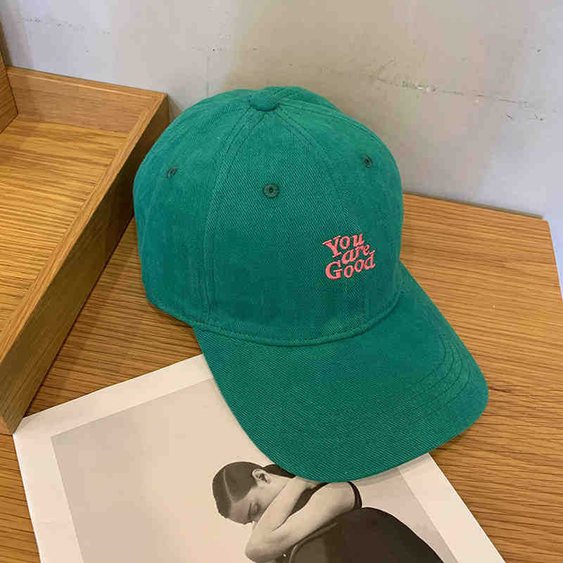 Men's Casual Distressed Message Baseball Cap Bowlift