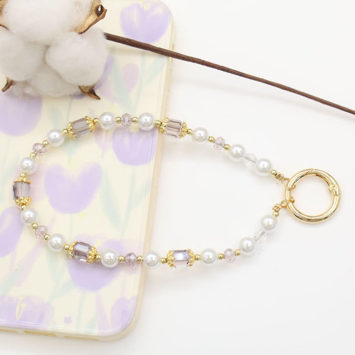 Elegant Beaded Phone Chain Bowlift