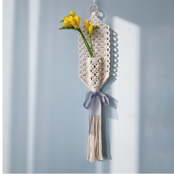 Decorative Macramé Wall Hanging Organizer Bowlift