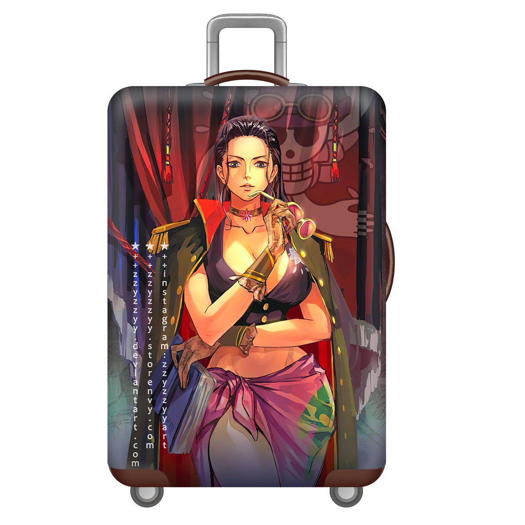 Unisex Hard Shell Travel Suitcase with Unique Character Design Bowlift