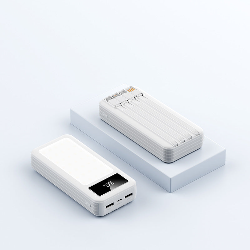 Powerful power bank with intelligent LED charging status management Bowlift