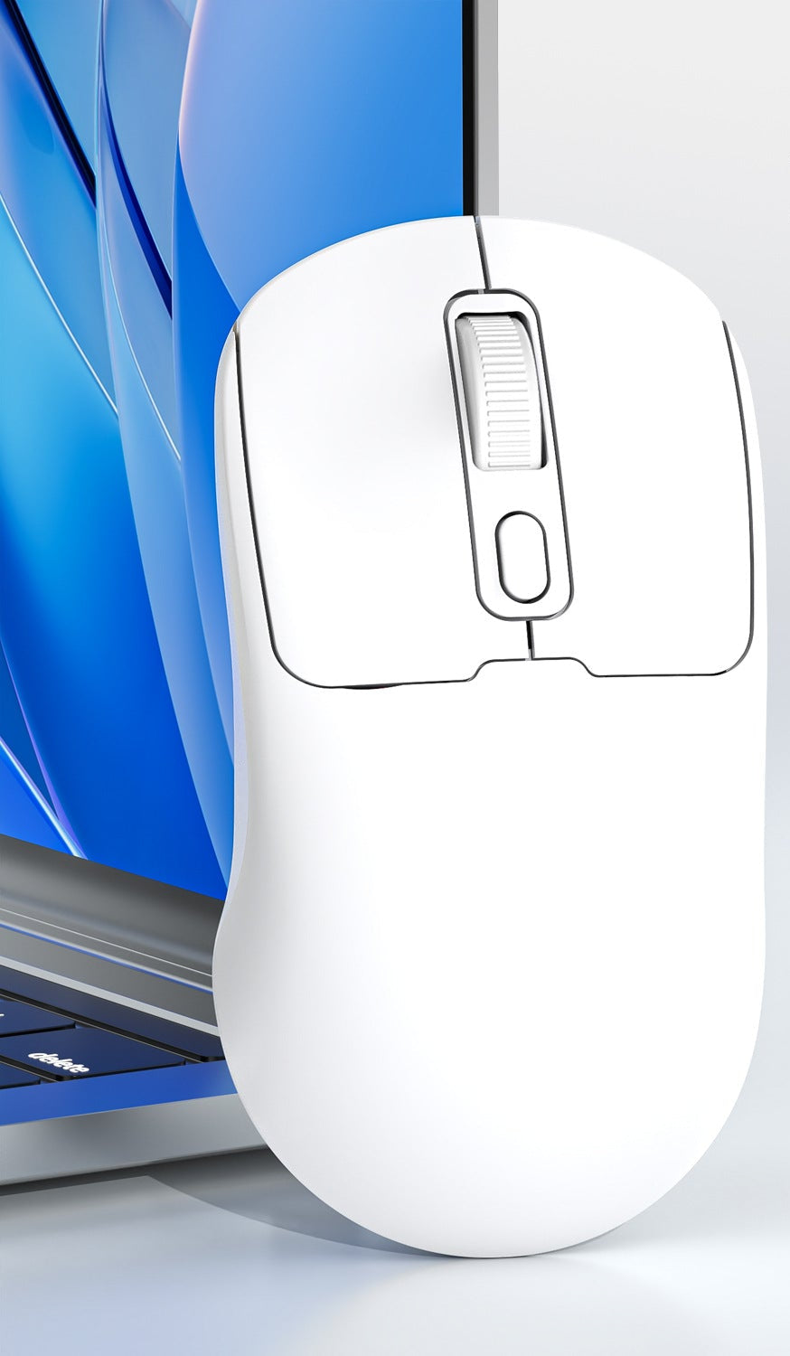 Wireless Dual-Mode Rechargeable Ergonomic Mouse Bowlift
