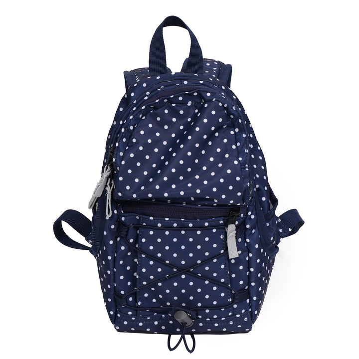 Compact Multi-Purpose Polka Dot Backpack Bowlift
