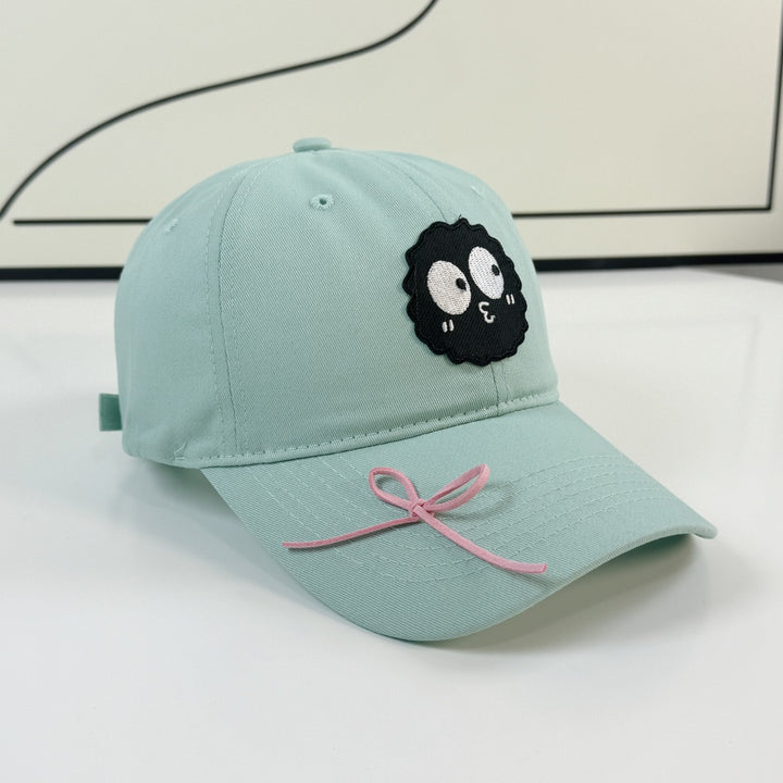 Women's Adjustable Embroidered Bow Cap Bowlift