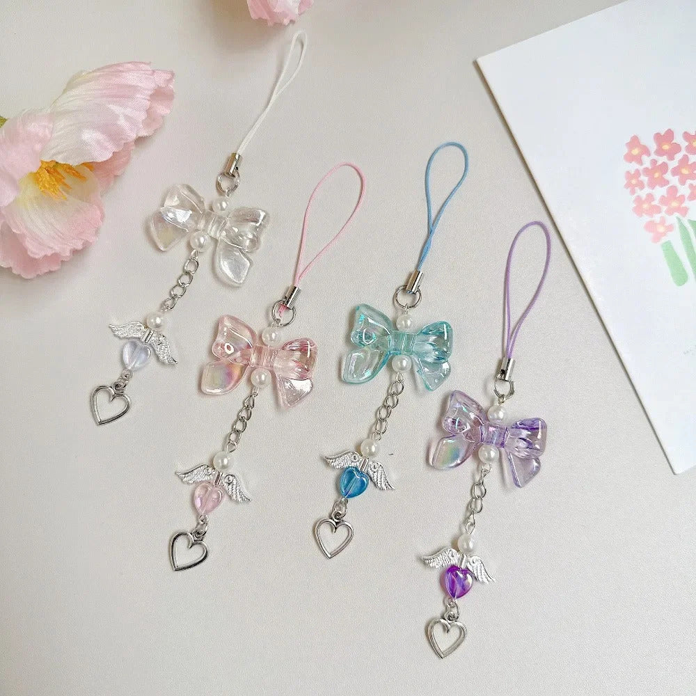 Charming Bow-Shaped Keychain Bowlift