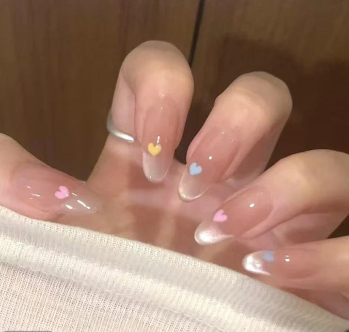 Decorative Character-Themed Press-On Nails with 3D Elements Bowlift