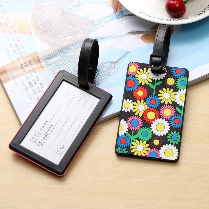 Unisex Luggage Tag in Artistic Design Bowlift