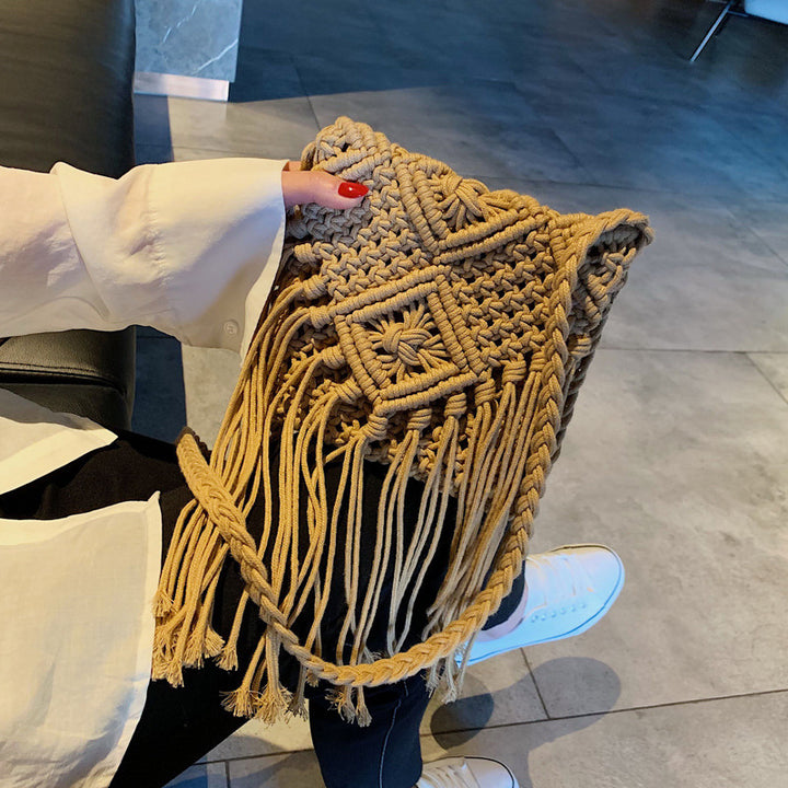 Macrame Shoulder Bag Bowlift