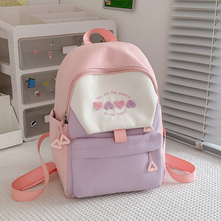 Casual Fabric Backpack Bowlift