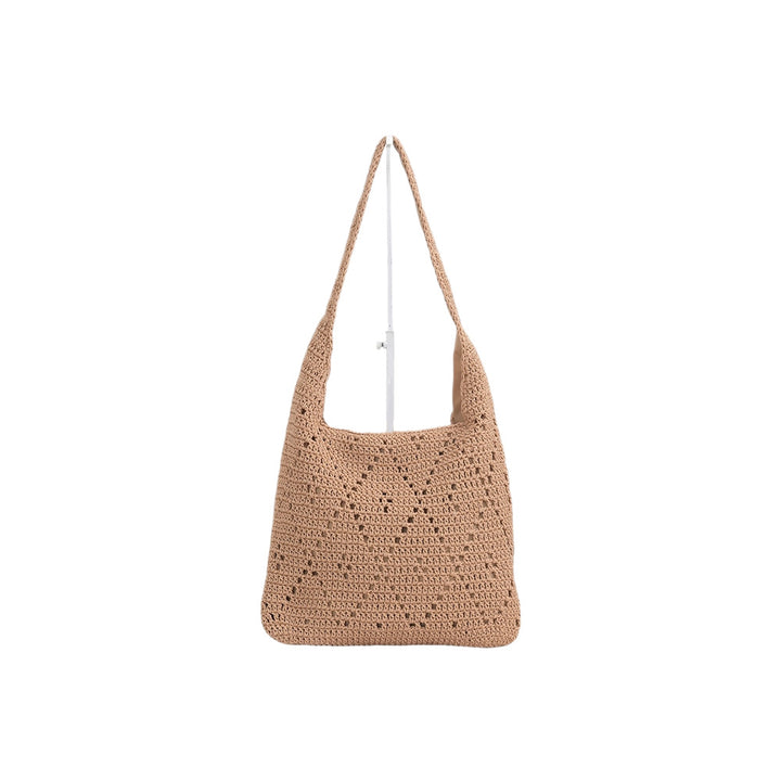 Handcrafted straw shoulder bag Bowlift