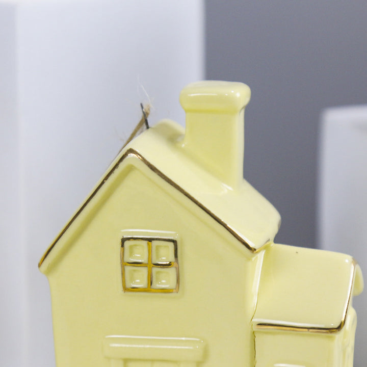 Ceramic House-Shaped Decorative Bowlift