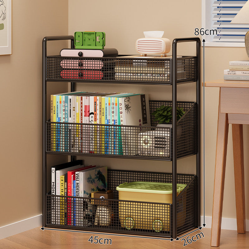 Mesh Multi-Shelf Storage Rack Bowlift