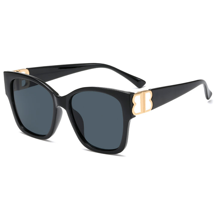 Ladies designer sunglasses in stylish tortoise design Bowlift
