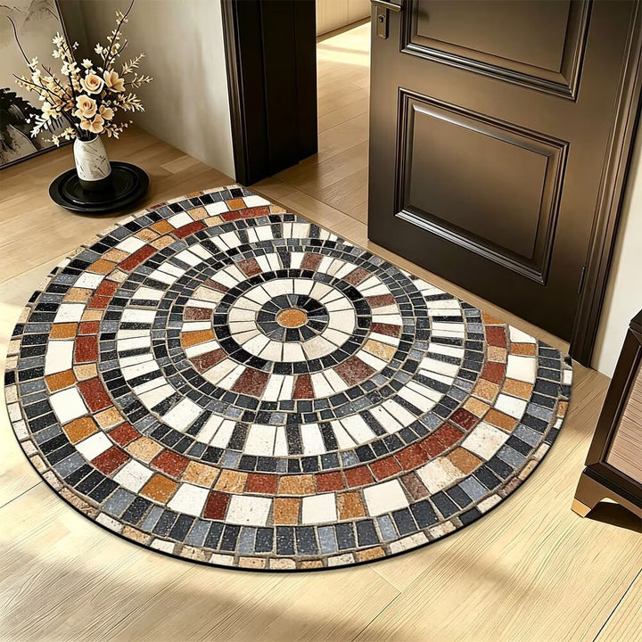 Decorative Mosaic Area Rug