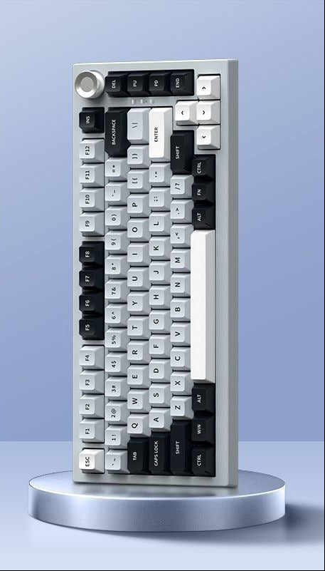Mechanical Gaming Keyboard with Gasket Structure Bowlift