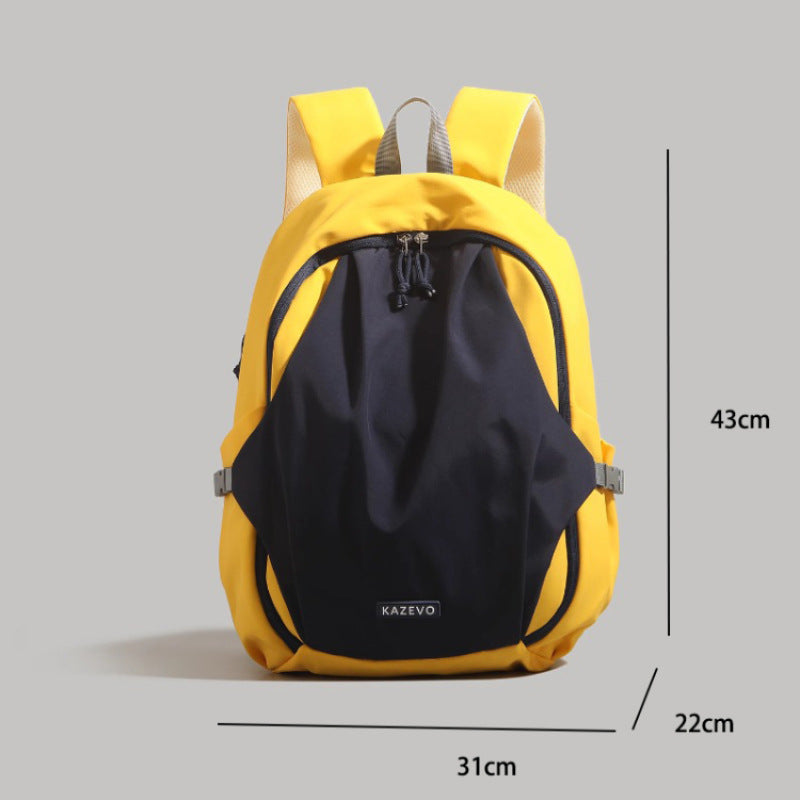 Fun-Themed Multi-Pocket Backpack Bowlift