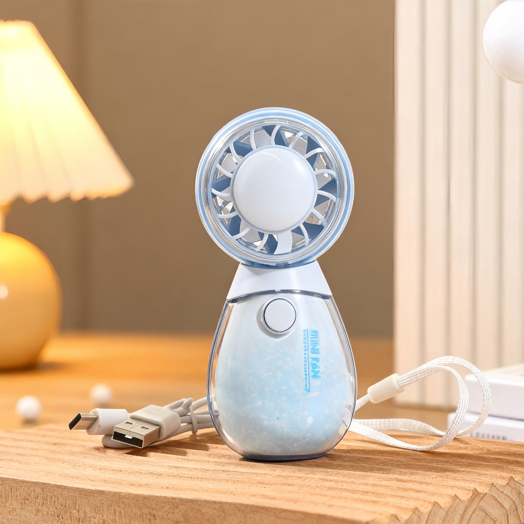 Ladies Portable Mini Fan with Powerful Battery Technology Bowlift