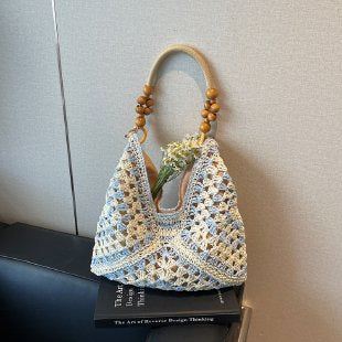 Handcrafted Crochet Hobo Bag Bowlift