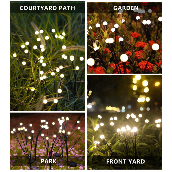 Solar-Powered Outdoor Decorative Lantern