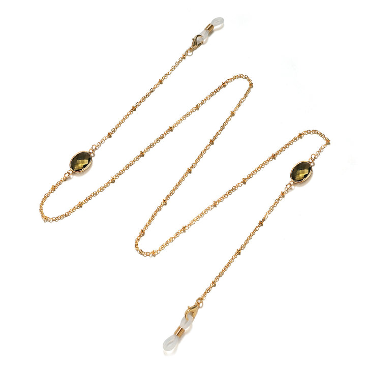 Elegant Gemstone-Embellished Eyewear Holder Bowlift