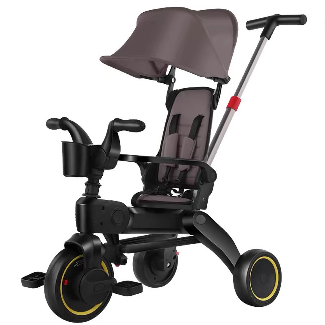 Foldable Tricycle with Canopy Bowlift