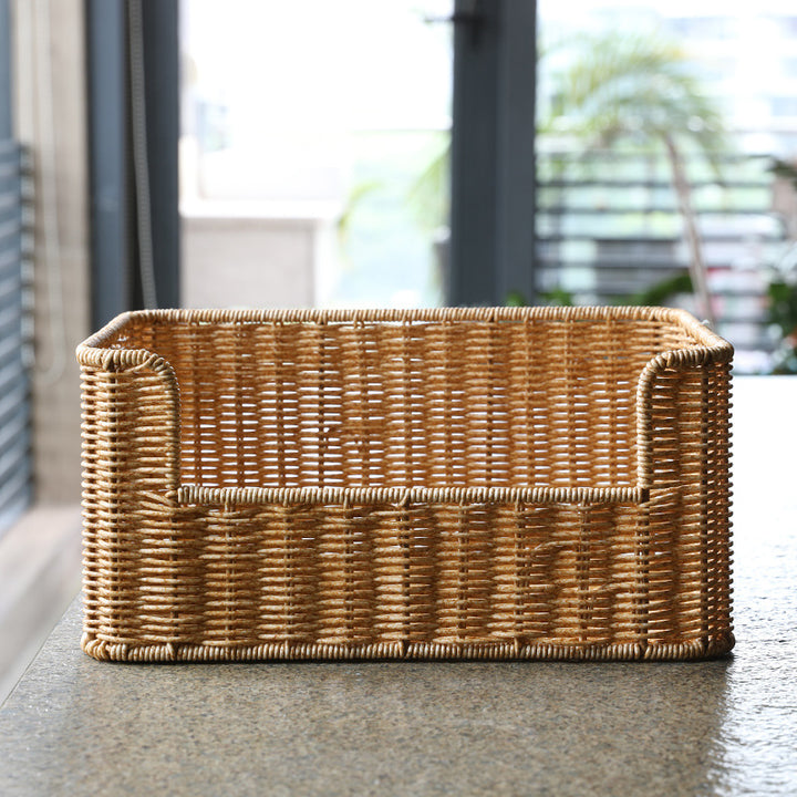 Woven Cube Storage Basket Bowlift