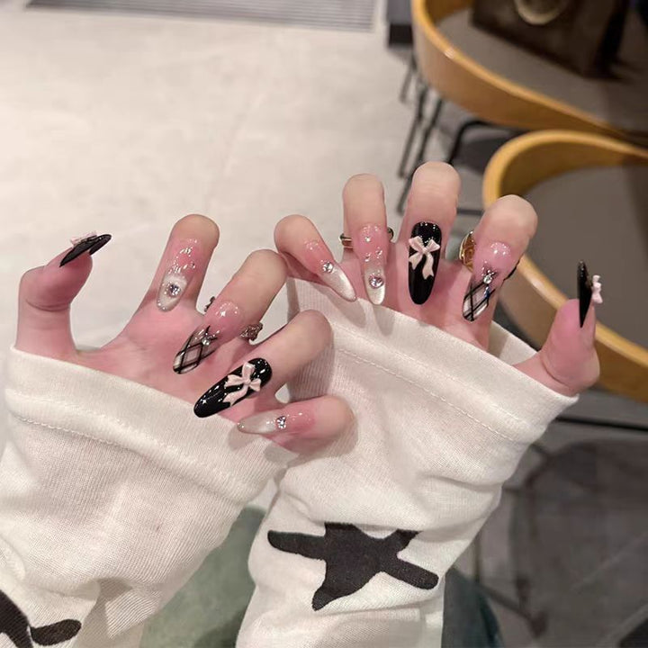 Whimsical Decorative Press-On Nails Bowlift