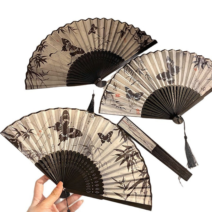 Handmade Fan with Elegant Butterfly Design Bowlift