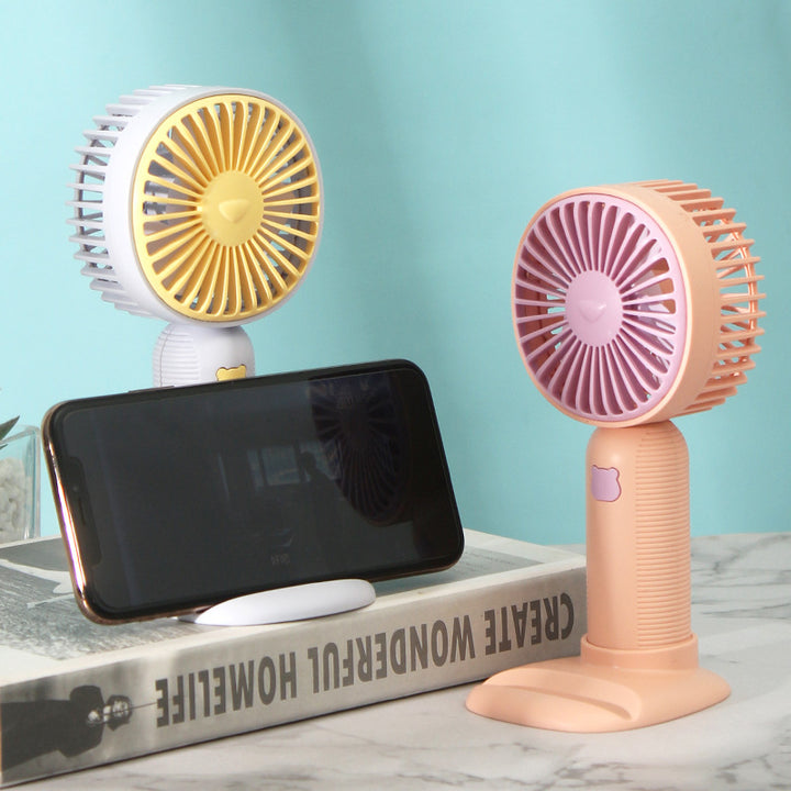 Ladies Portable Mini Fan with Flexible Tilt Function Bowlift