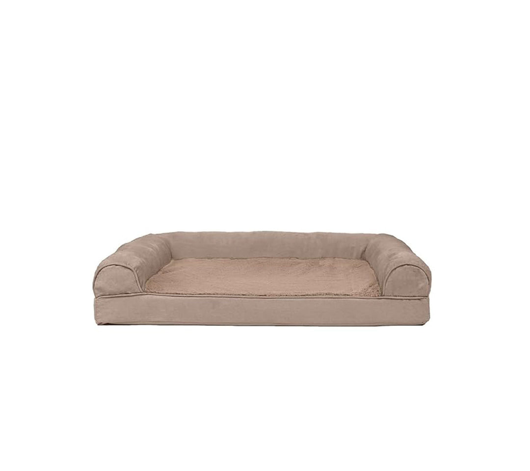 Plush Bolstered Dog Bed